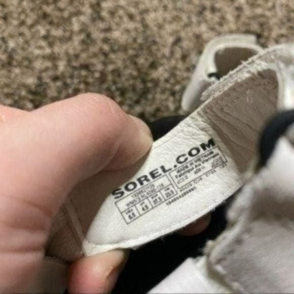 Sorel Roaming Decon Sea Salt Sandal Womens Size 6.5 - Picture 6 of 6